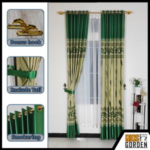 Hordeng Jendela Mewah Bahan Blackout Bludru Tebal Halus Produk Terbaru 2023