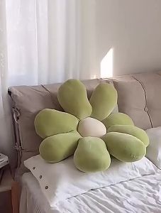 Cute Daisy Flower Pillow 40CM Flower Seat Cushion Sofa Throw Cushion INS Style