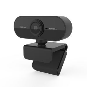 1080P Full HD Webcam with Microphone 360 Degree Adjust USB Support for Computer PC Laptop Ideal for Meetings and Classes