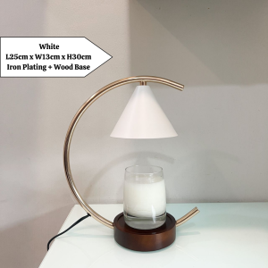 [Ready Stock] [Moon] Scented Candle Warmer Lamp Electric Candle Burner Heater Battery Melting Wax  2/3 Wick Candle Cute Cheap Fragrance Malaysia 3 Pin Plug Dimmable Adjustable Brightness LED Light Night Sleep Bedroom Bedside Table Desk Decoration Gift