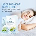 K.20 pieces/box DW Sleep frozen film Snail Collagen Facial mask Aloe Vera Vitamin Plant essence facial mask Ice aloe gel frozen film Moisturizing whitening Soothing skin Gel freeze film. 