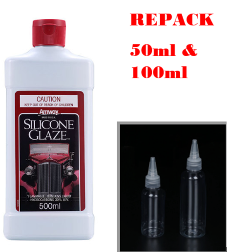 AMWAY SILICONE GLAZE CAR POLISH (500ml) - Repack