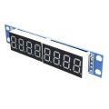 Aideepen 8-bit MAX7219 Digital Tube Module LED Dot Matrix 8-bit Digital Tube Display Control Module For Arduino. 
