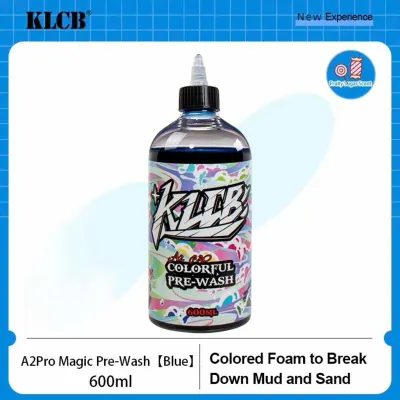 KLCB A2Pro 600ml Color-Foam Pre-Wash - A2PRO - Transform Car Washing into a Joyful Experience Vibrant Colors - Car Care Product - Pre-Wash Solution Automotive pengilat kereta