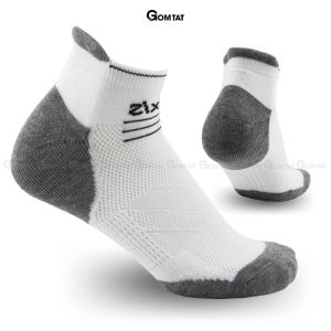Tất cổ ngắn nam nữ LUXIS dùng trong thể thao và tập luyện chất liệu sợi cotton hút ẩm cao cấp - LUXIS-S17