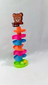 Cod Mainan Anak Rotating Orbit Roliing Ball / Mainan Anak Edukasi Seluncuran Bola Rail Muter Kemasan