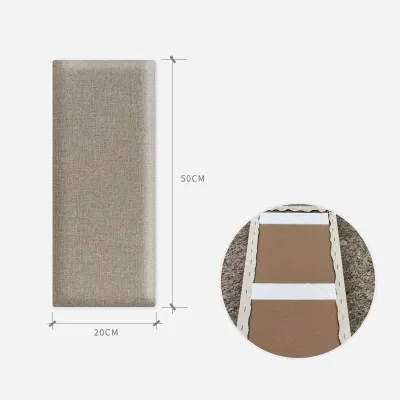 SG 3D Wall Cushion Anti-collision Headboard Thicken Self-adhesive Bedside Baby Anti-collision Cushion Wall Stickers