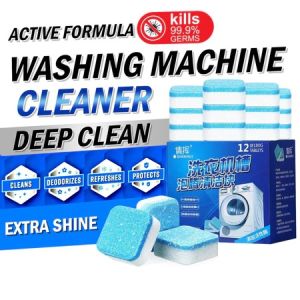 [Ready Stock] 12pcs Washing Machine Cleaner Washing Machine Cleaning Cube Washing Machine Cleaning Tablets