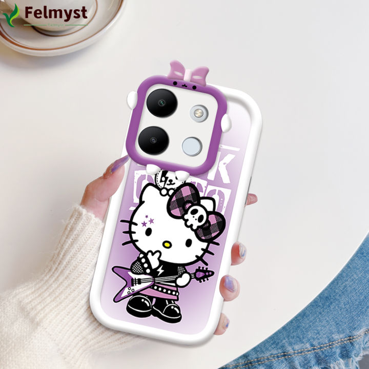 For Tecno Spark Go 2023 Pop 7 Pro Smart 7 Cartoon Cute Hello Kitty