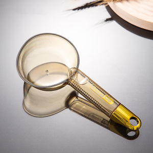 【LocaL Shipping】Vogvigo Multi-Functional Rice Scoop with Clip Long Handled Plastic Spoon for Measuring Rice and Flour