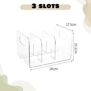 Little Carpenterr Rak Buku Meja Akrilik Transparent Desktop Book Rack Partition Book Stand Rak Buku Book Organizer 书架
