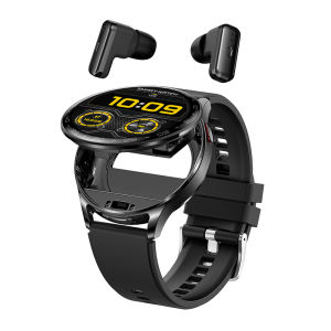 T93 2-in-1 smartwatch TW Bluetooth earphone call outdoor sports waterproof health detection watch