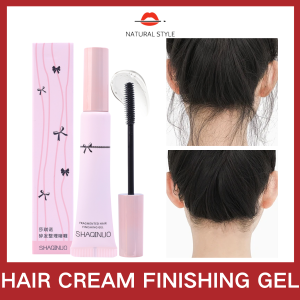 Phong cách tự nhiên shaqinuo flyaway kem làm mượt tames xoăn cứng xác định cạnh hoàn hảo tóc neatening Gel