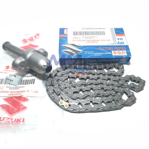 Rantai Keteng Suzuki Satria FU 150 Rante Kamprat Cam Chain Mesin Motor Tonjokan Stelan tensioner Fu