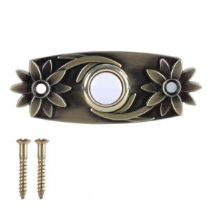 Wall Mounted Doorbell Switches Garage LED Lighted Door Bells Switches Button Replacement Wiring Door Bells Push Buttons