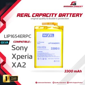 WIXEL Baterai LIP1654ERPC Sony Xperia XA2 H4113 H3113 H4133 H3123 Double Power Real Capacity Batre Batrai Battery Ori Original