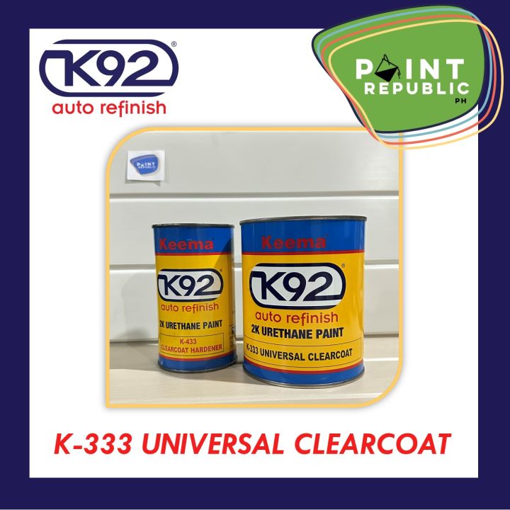 Keema K92 Auto Refinish 2K Urethane Paint K333 Universal Clear Coat