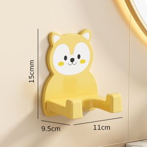 Hair Dryer Holder Wall Mounted Hair Dryer Stand No Drill Hair Dryer Bracket Hairdryer Rack Toilet Bathroom Organizer