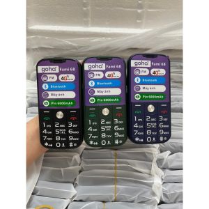 { HOT HOT } Điện thoại người già Fami 68 Sóng 4G 2sim.Mới Fullbox Đọc Số Loa To Chữ To Pin Trâu. BH 6 Tháng. 1 đổi 1 trong 2 tháng