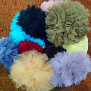 Scrunchie Hijab Jumbo Cepol Bervolume Ikat Rambut Tile