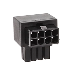 Gpu 8Pin Bộ chuyển đổi điện 90 độ chuyển đổi atx8pin nữ 90 độ góc cạnh để 8Pin Nam Bộ chuyển đổi điện