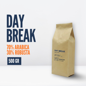 Coffest Roastery - Daybreak 1 kg - Roast Beans Biji Bubuk Kopi Blend 70/30 Arabika Robusta