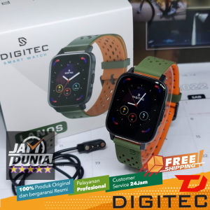 DIGITEC ORIGINAL - SMARTWATCH DIGITEC LANOS HIJAU - - Men Women TR - Rubber - Hijau - Jamdunia / Jam dunia JD18 # Jam Tangan Pria Wanita Cowok Cewek Anti Air Watch DIGITAL $ DIGITEC SMARTWATCH S003