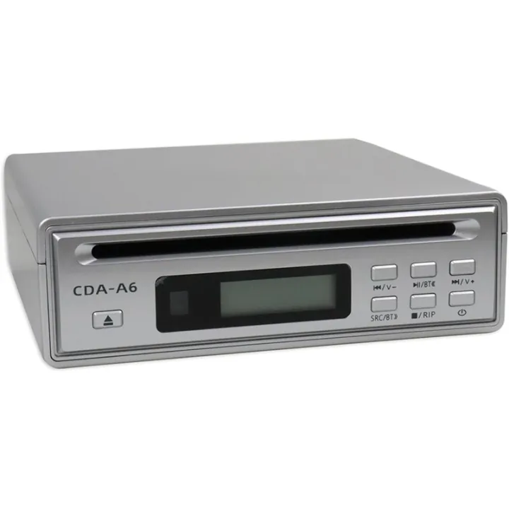 Portable HiFi CD Player with USB Ripping Functionality, Bluetooth ...