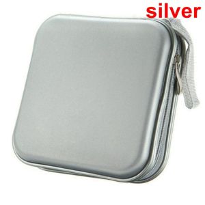 GTRBFDS 40 Disc Portable Hard Box Holder Storage Sleeve Organizer Double-side CD DVD Case