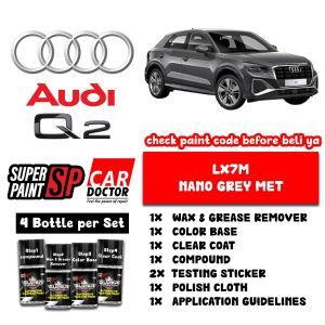 Audi Q2 🚗✨ Original Touch Up Paint Combo Set for DIY Scratch Removal Brush-Type Calar Kereta Repair Kit Aikka
