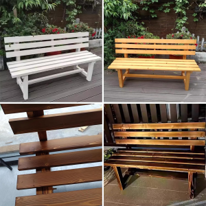 Ghế Băng Gỗ Tựa Lưng Cao Cấp Thiết Kế Sang Trọng Chắc Chắn