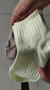 5 Pairs Womens Plain Mid-Calf Socks INS Style Casual Cotton Socks Breathable Daily Wear