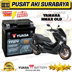 GARANSI ASLI YUASA YTZ7V ACCU BERKUALITAS 6 AMPER SEPEDA MOTOR NMAX OLD AEROX 155 TRAIL KLX PRIMAVERA GTZ7V MTZ7V