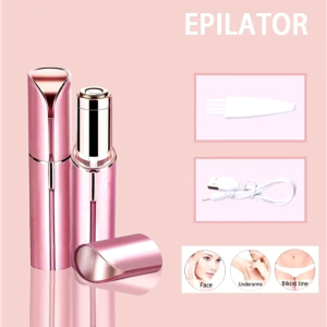 Sean Painless Hair Removal Machine Armpit Face Hair Remover Rechargeable Mini Lipstick Electric Shaver