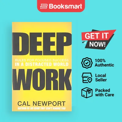 Deep Work - Paperback - English - 9781455563869