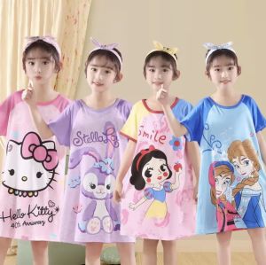 #Kari "PAJAMA DASTER ASSORTED DESIGN&COLOR PAMBAHAY FOR KIDS Girls SLEEP DRESS SLEEPWEAR Korean Fashion(2-12Yrs)"
