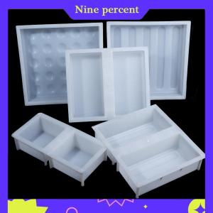 Nine percent แม่พิมพ์ทำอิฐปูพื้นแบบทำมือใช้ซ้ำได้เครื่องทำทางเดินคอนกรีตใช้ซ้ำได้สำหรับสนามหญ้าลานสวน