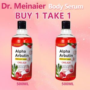 BUY 1 TAKE 1】Alpha Arbutin Body Serum 500ml for Skin Whitening Skin Care Essence Moisturizer