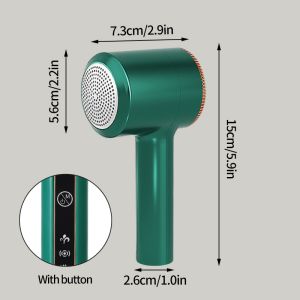 Reach Dreams Household Electric Lint Remover For Clothing Hair Ball Trimmer Fuzz Clothes Sweater Shaver Spools Removal Device Rechargeable COD Pengiriman Cepat