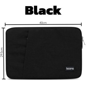 Laptop Bag Waterproof Shockproof Sleeve Carry Handle Zipper Pocket Fits 13 14 15 156 Inch PH