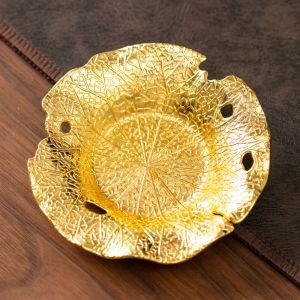 INVADER Retro Metal Coaster Exquisite Elegant Tea Ceremony Decoration Chinese Style Heat Resistant Insulation Pad Home Decoration