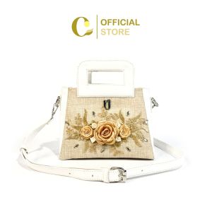 Cakra Official - Sling Bag HANAYA Tas Selempang Canvas Wanita Sling bag Canvas Premium Tas Selempang Mini Sling bag Korea Tas Selempang Mini Korea Viral Trendy Terbaru Tas Canvas Wanita Tas Selempang Kanvas