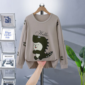 Autumn Winter Plus Size Pure Cotton Base Layer Underwear for Teenagers Boys and Girls Printed Thermal Top Single Piece