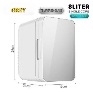 8L/15LL Portable Car Freezer Warmer Outdoor Mini Fridge Refrigerator Peti Sejuk Cosmetic Box 迷你车家冷热两用小冰箱