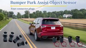 23428268 4Pcs Bumper Park Assist Object Sensor with Connector