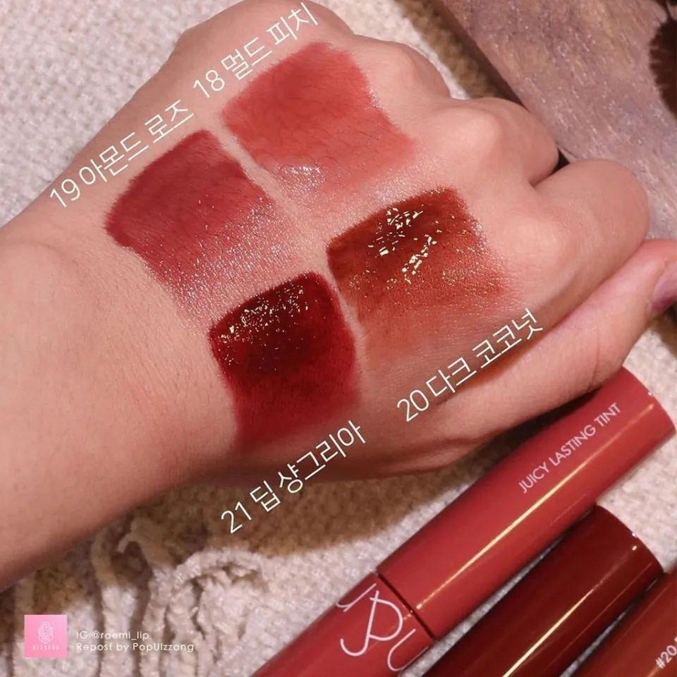 Rom&nd Juicy Lasting Tint Riped Fruit 5.5g #19 Almond Rose