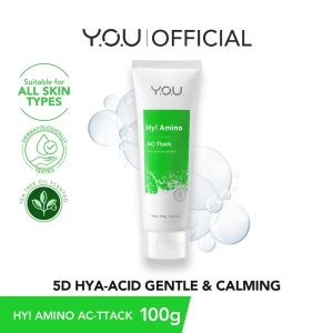 You Hy! Amino Facial Wash 50g | Anti Acne Hydrating Brightening Oil Control