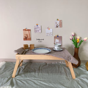 โต๊ะพับได้ ถาดอาหารบนเตียง Breakfast in Bed