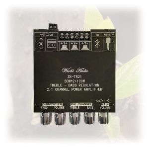 ZK-TB21 2.1 Channel Bluetooth 5.0 Amplifier – TDA7498E 160W*2 + 220W DIY Speakers