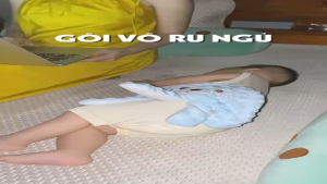 Gối Bàn Tay Vỗ Bé Có Remote – Gối Ru Ngủ Tự Động SP000007